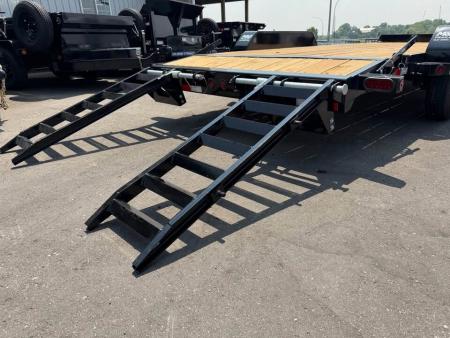 New ETB 83X20 (18+2) 10K EQUIPMENT TRAILER - BLACK