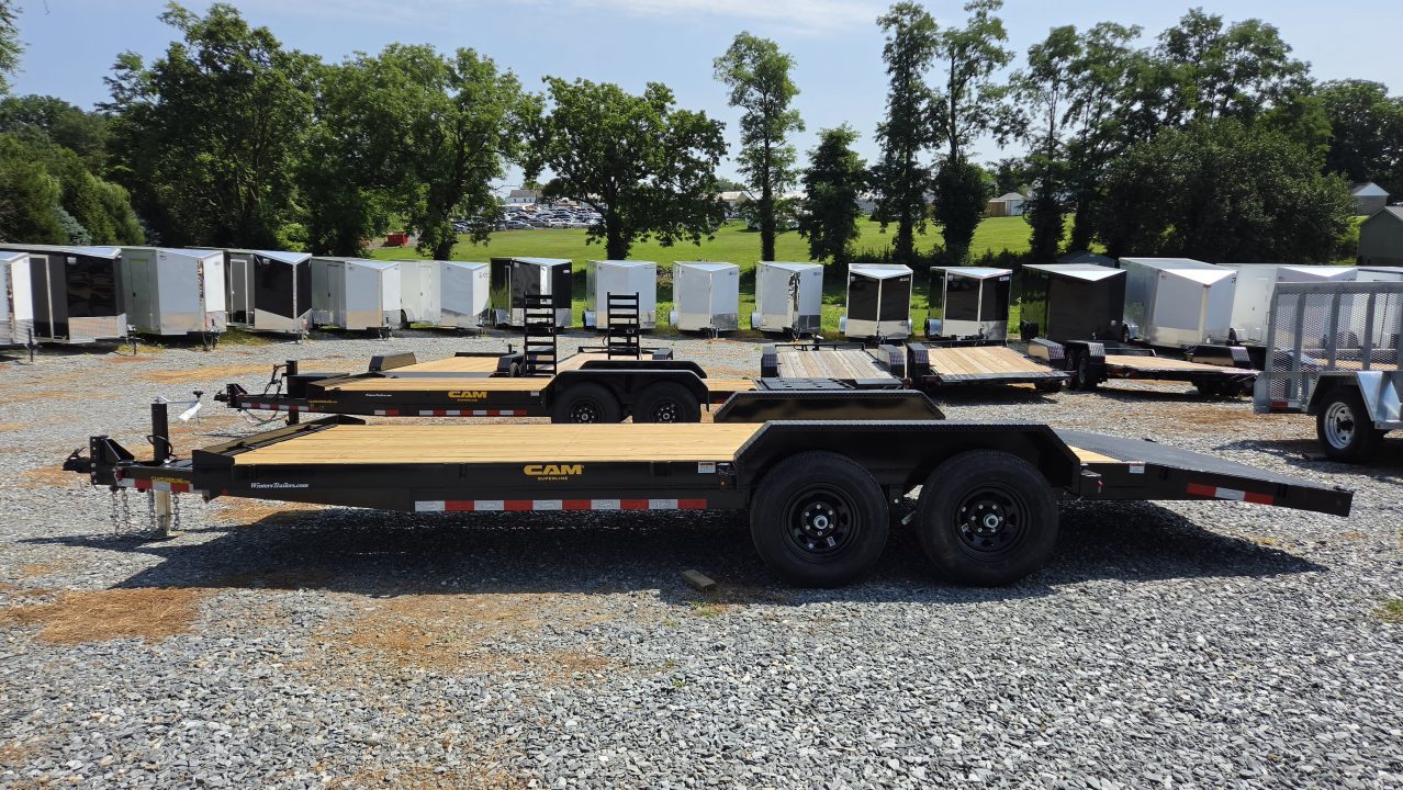 New 2026 Cam Superline 7X20TA WOOD DECK Car Hauler