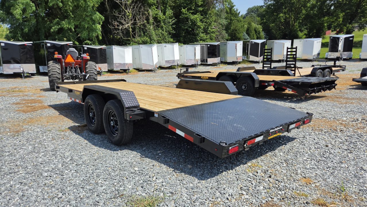 New 2026 Cam Superline 7X20TA WOOD DECK Car Hauler