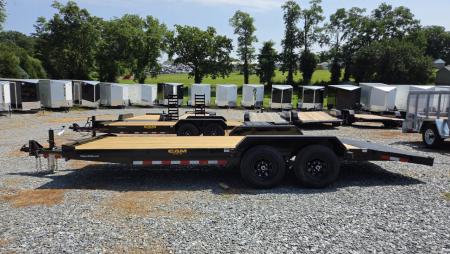 New 2026 Cam Superline 7X20TA WOOD DECK Car Hauler
