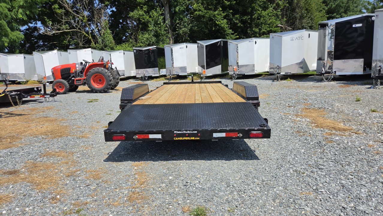 New 2026 Cam Superline 7X20TA WOOD DECK Car Hauler