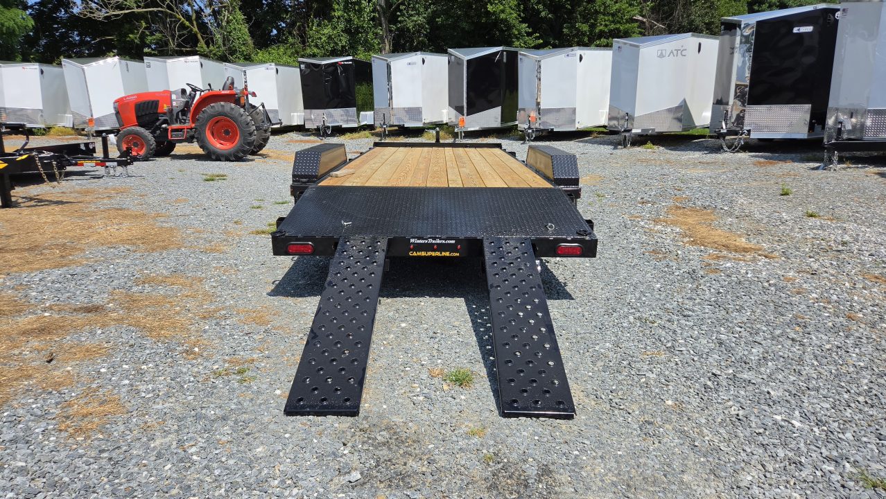 New 2026 Cam Superline 7X20TA WOOD DECK Car Hauler