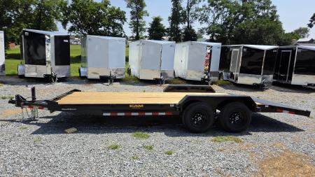 New 2026 Cam Superline 7X20TA WOOD DECK Car Hauler