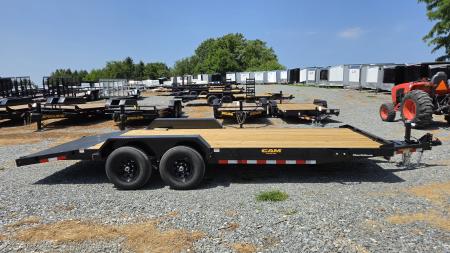 New 2026 Cam Superline 7X20TA WOOD DECK Car Hauler