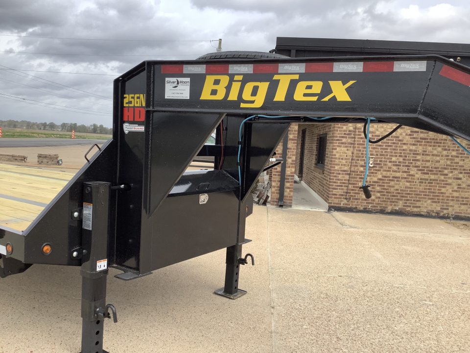 New 2027 Big Tex Trailers 25GN 30+5 Mega Ramp Tandem Dual Gooseneck Trailer (25.9K)