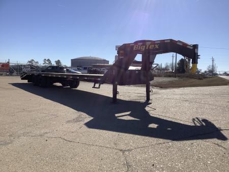 New 2027 Big Tex Trailers 22GN-28+5 Mega Ramp Tandem Dual Gooseneck Trailer (23.9K)