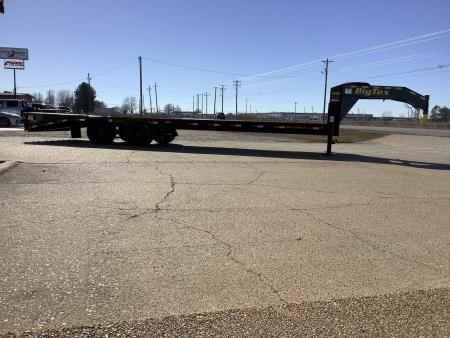 New 2027 Big Tex Trailers 22GN-28+5 Mega Ramp Tandem Dual Gooseneck Trailer (23.9K)