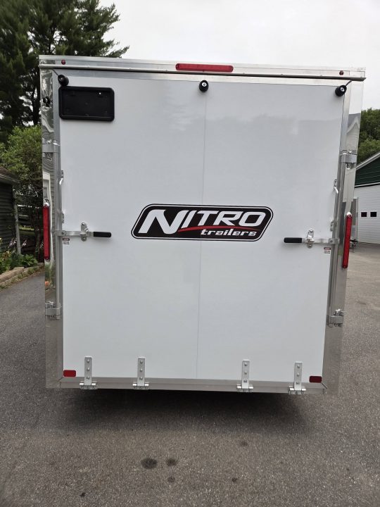 New 2027 Nitro 7x12 Aluminum Cargo trailer with torsion axle extra height & rear ramp Cargo / Enclosed Trailer