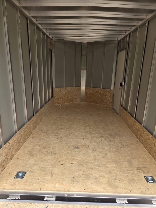 New 2027 Nitro 7x12 Aluminum Cargo trailer with torsion axle extra height & rear ramp Cargo / Enclosed Trailer