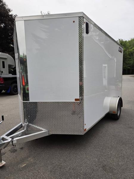New 2027 Nitro 7x12 Aluminum Cargo trailer with torsion axle extra height & rear ramp Cargo / Enclosed Trailer