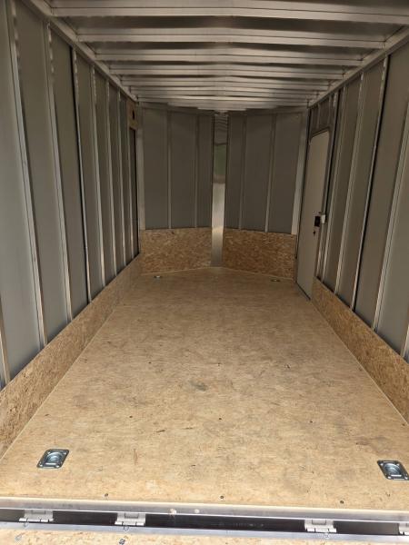 New 2027 Nitro 7x12 Aluminum Cargo trailer with torsion axle extra height & rear ramp Cargo / Enclosed Trailer