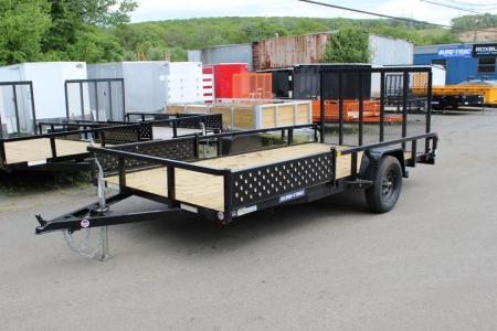 New 2026 Sure-Trac 7x14 Tube Top ATV Trailer