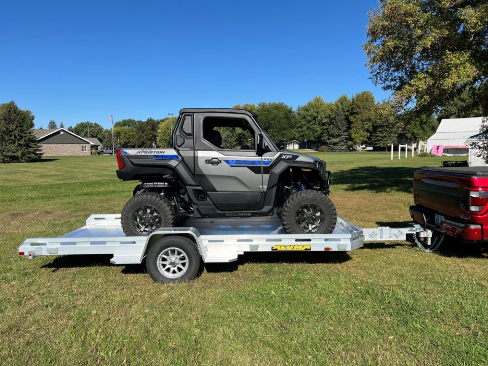 New 2027 Aluma 78"X14' Aluminum Tilt Utility Trailer