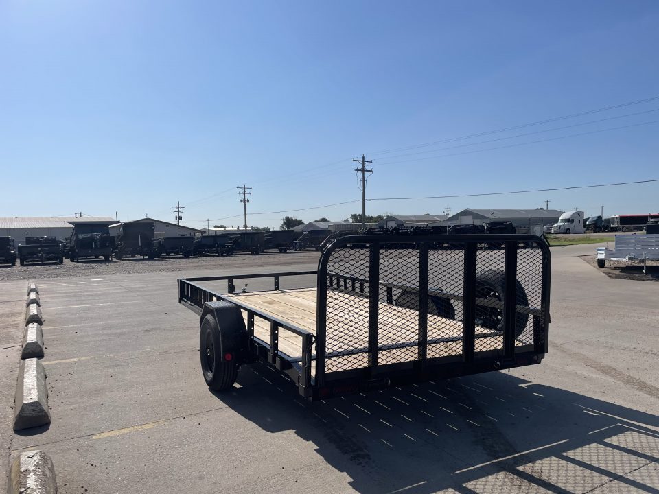 New 2027 PJ Trailers 83" X 14' 5,200 LB Axle With ATV Ramps Utility Trailer