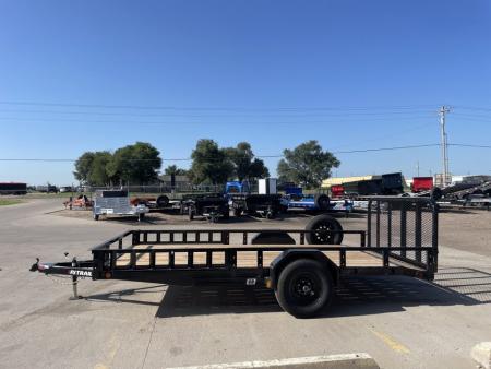 New 2027 PJ Trailers 83" X 14' 5,200 LB Axle With ATV Ramps Utility Trailer