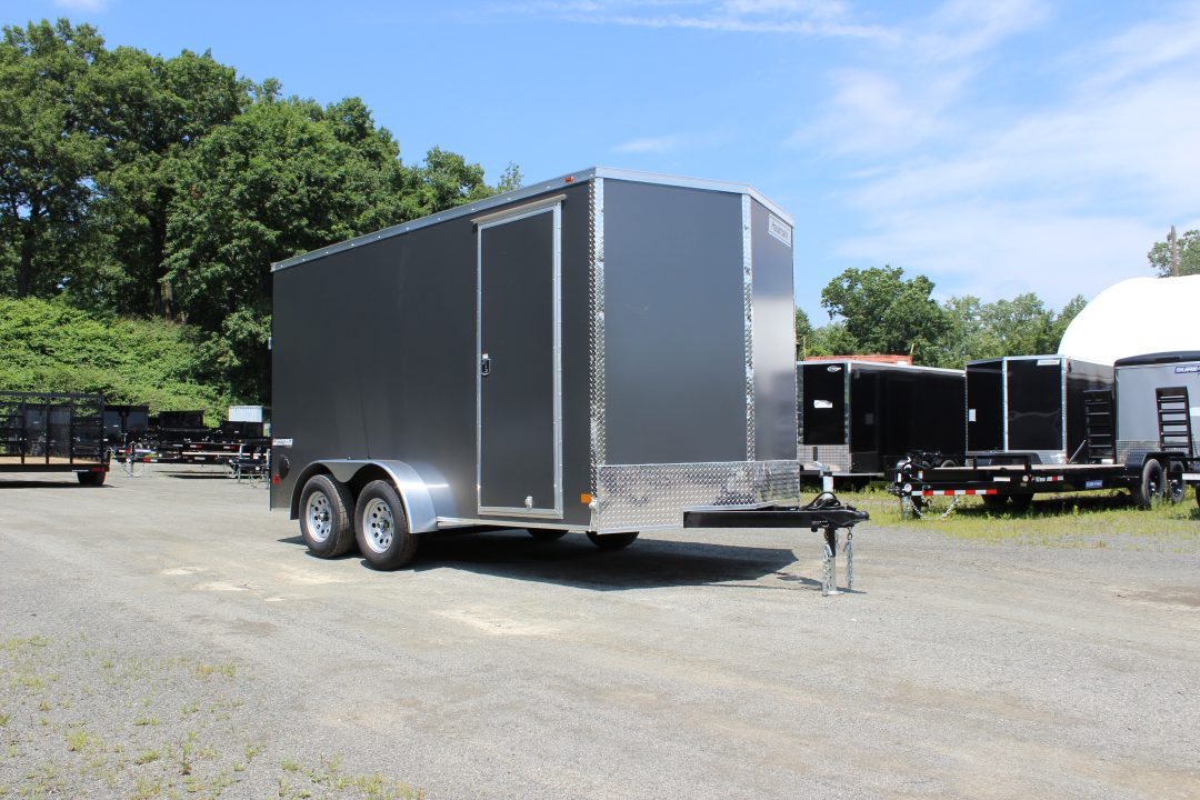 New 2026 Haulmark 7x14 Enclosed Cargo Trailer -7ft Height