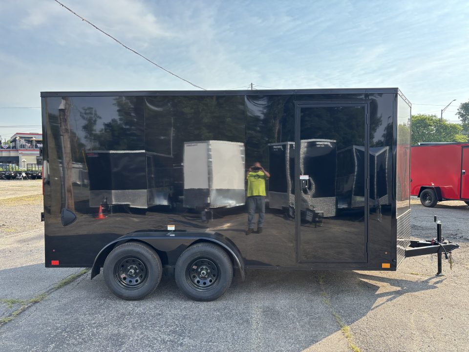 New 2027 Cross Trailers 7x14 7000 GVWR 78" Interior Height Cargo / Enclosed Trailer