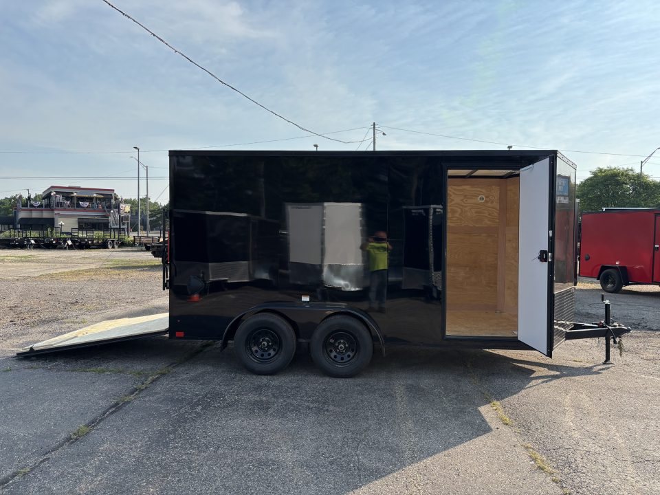 New 2027 Cross Trailers 7x14 7000 GVWR 78" Interior Height Cargo / Enclosed Trailer