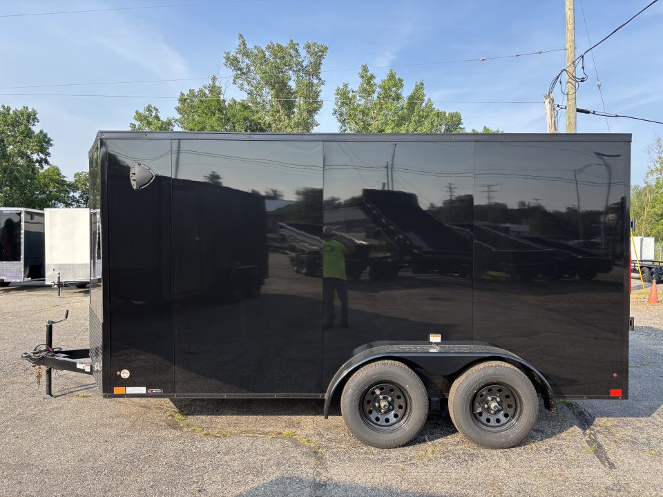 New 2027 Cross Trailers 7x14 7000 GVWR 78" Interior Height Cargo / Enclosed Trailer