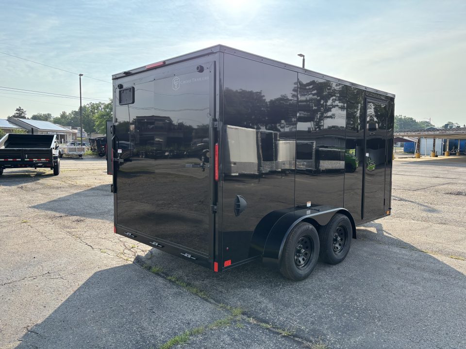 New 2027 Cross Trailers 7x14 7000 GVWR 78" Interior Height Cargo / Enclosed Trailer