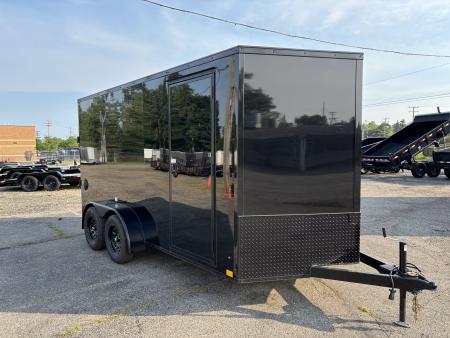 New 2027 Cross Trailers 7x14 7000 GVWR 78" Interior Height Cargo / Enclosed Trailer