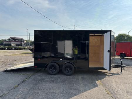 New 2027 Cross Trailers 7x14 7000 GVWR 78" Interior Height Cargo / Enclosed Trailer
