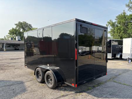 New 2027 Cross Trailers 7x14 7000 GVWR 78" Interior Height Cargo / Enclosed Trailer