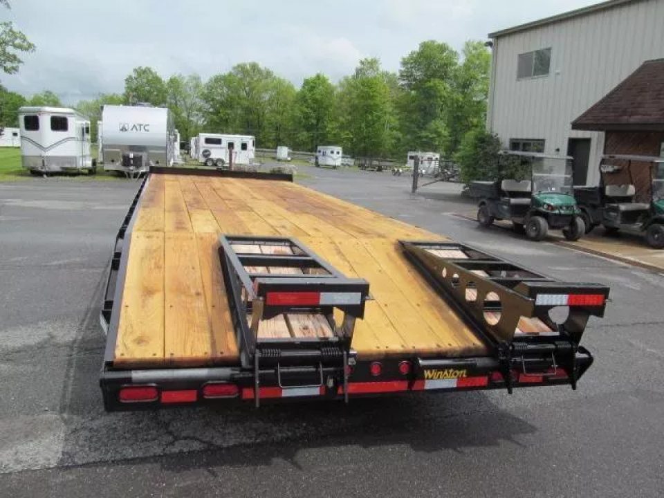 New Winston 7 Ton 20 Plus 5 FT Deckover Equipment Trailer