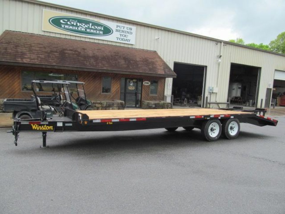 New Winston 8 Ton 20 Plus 5 Deckover Equipment Trailer