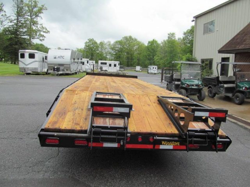 New Winston 8 Ton 20 Plus 5 Deckover Equipment Trailer