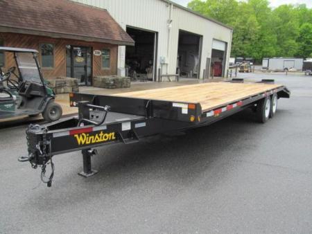 New Winston 8 Ton 20 Plus 5 Deckover Equipment Trailer