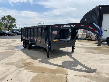New 83"X16' DT - 14K Telescopic Dump Lamar