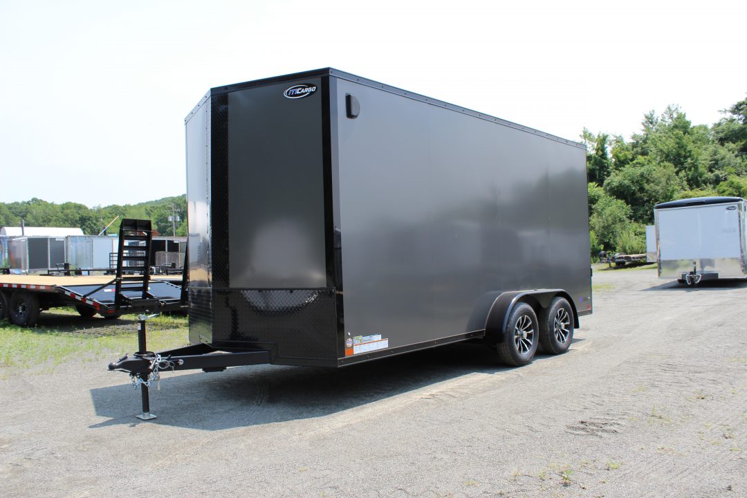 New 2026 ITI Cargo 7x16 Enclosed Cargo Trailer - Black Out Package