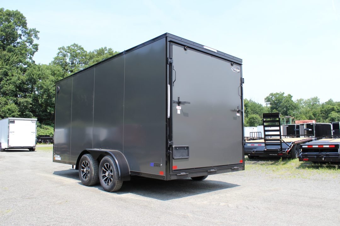 New 2026 ITI Cargo 7x16 Enclosed Cargo Trailer - Black Out Package