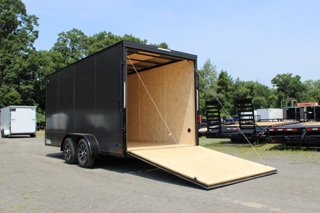 New 2026 ITI Cargo 7x16 Enclosed Cargo Trailer - Black Out Package