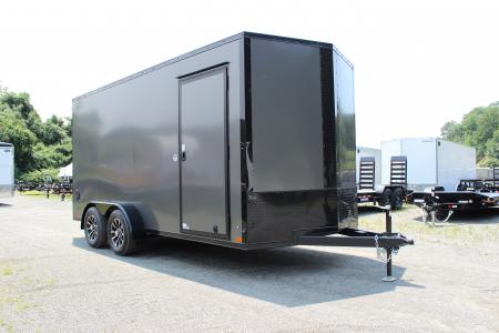 New 2026 ITI Cargo 7x16 Enclosed Cargo Trailer - Black Out Package