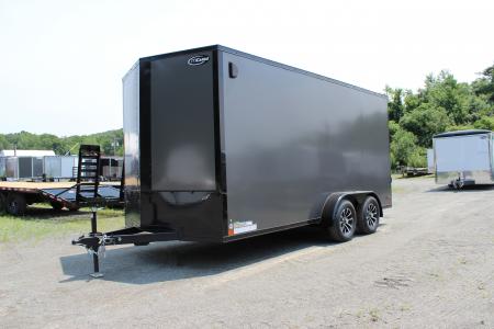 New 2026 ITI Cargo 7x16 Enclosed Cargo Trailer - Black Out Package
