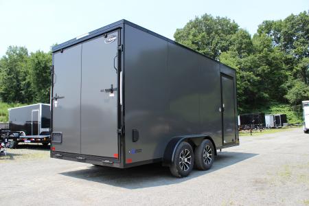 New 2026 ITI Cargo 7x16 Enclosed Cargo Trailer - Black Out Package
