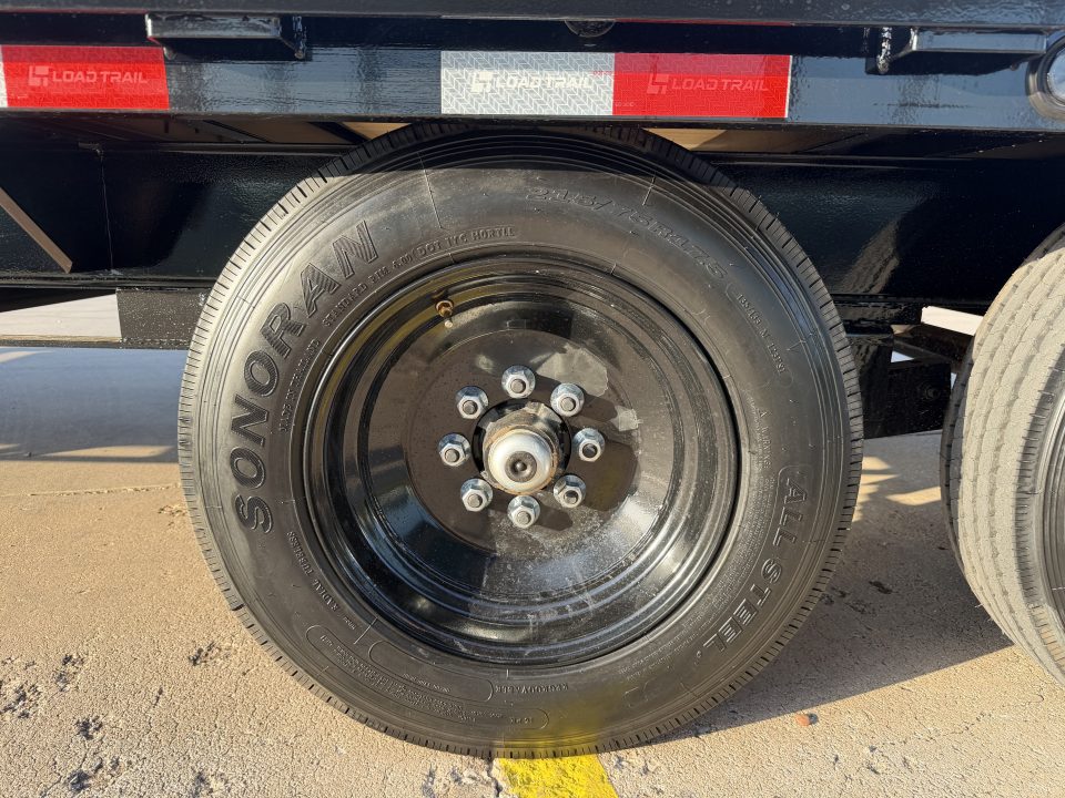 New #390643 2027 LOAD TRAIL PS 25 X 102 TANDEM AXLE BUMPER PULL 16K DECK OVER W/ MAX RAMPS