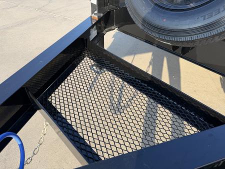 New #390643 2027 LOAD TRAIL PS 25 X 102 TANDEM AXLE BUMPER PULL 16K DECK OVER W/ MAX RAMPS