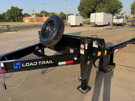 New #390643 2027 LOAD TRAIL PS 25 X 102 TANDEM AXLE BUMPER PULL 16K DECK OVER W/ MAX RAMPS