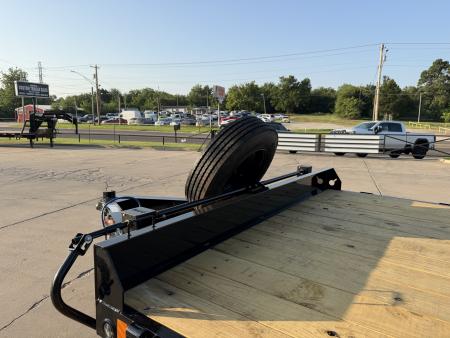 New #390643 2027 LOAD TRAIL PS 25 X 102 TANDEM AXLE BUMPER PULL 16K DECK OVER W/ MAX RAMPS
