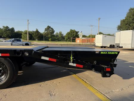New #390643 2027 LOAD TRAIL PS 25 X 102 TANDEM AXLE BUMPER PULL 16K DECK OVER W/ MAX RAMPS