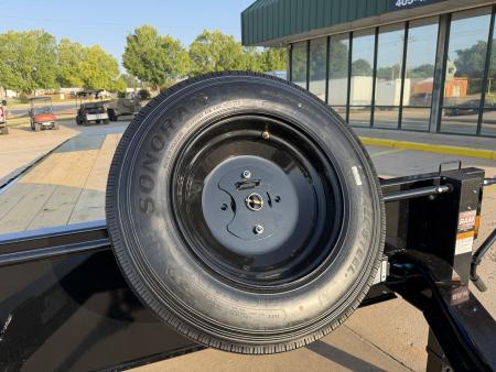 New #390643 2027 LOAD TRAIL PS 25 X 102 TANDEM AXLE BUMPER PULL 16K DECK OVER W/ MAX RAMPS
