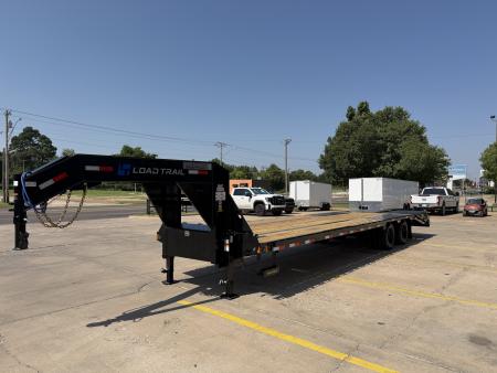 New #390570 2027 LOAD TRAIL GP 32 X 102 DUAL TANDEM LOW-PRO 24K GOOSENECK W/ MAX RAMPS
