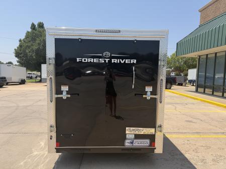 New #056051 2026 FOREST RIVER SA 6 X 12 SINGLE AXLE 3K ENCLOSED W/ REAR RAMP DOOR