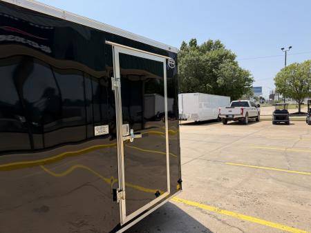 New #056051 2026 FOREST RIVER SA 6 X 12 SINGLE AXLE 3K ENCLOSED W/ REAR RAMP DOOR