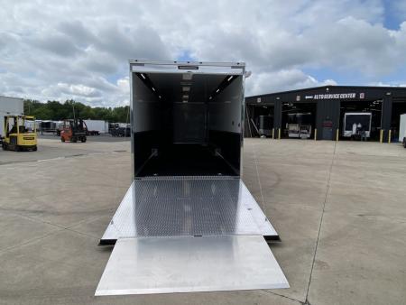 New Vintage Trailers Pro Stock Car Racing Trailer with living quarters