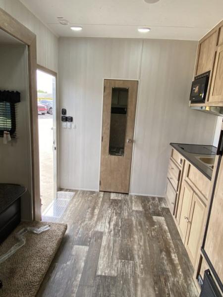 New Vintage Trailers Pro Stock Car Racing Trailer with living quarters