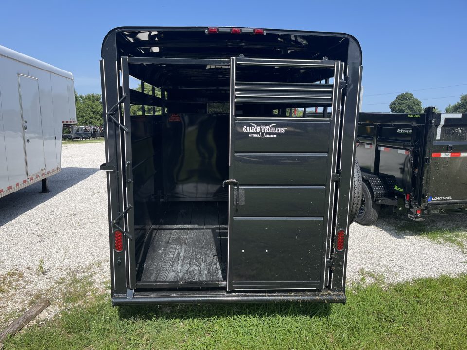 New 2026 Calico Trailers 6X16X6'6" Tandem 7K Stock Trailer